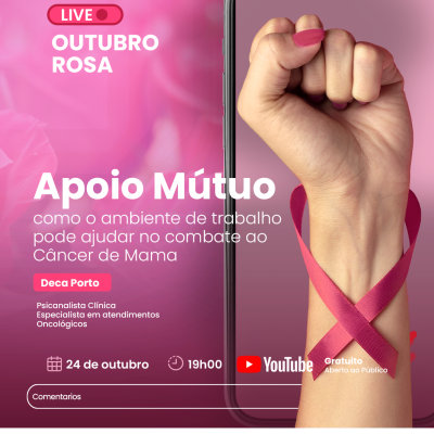 LIVE: APOIO MÚTUO – OUTUBRO ROSA