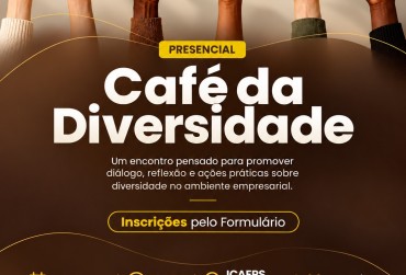 Café da Diversidade do segundo semestre ocorrerá em novembro