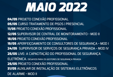 Agenda Maio 2022